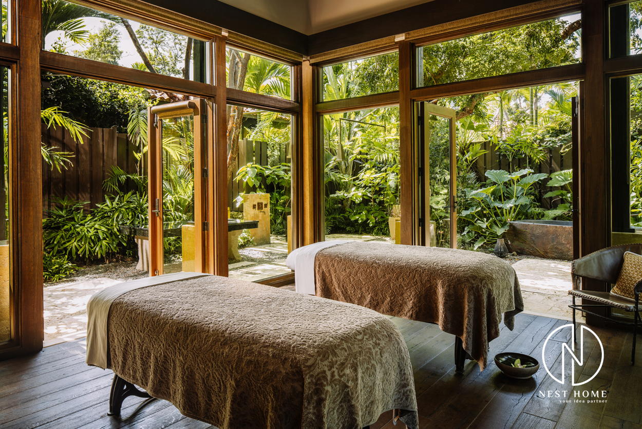 thiết kế nội thất spa