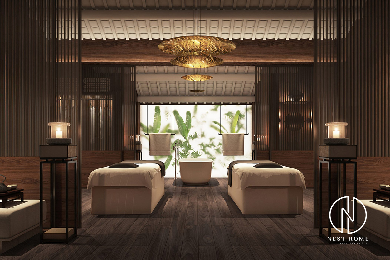 thi công nội thất spa