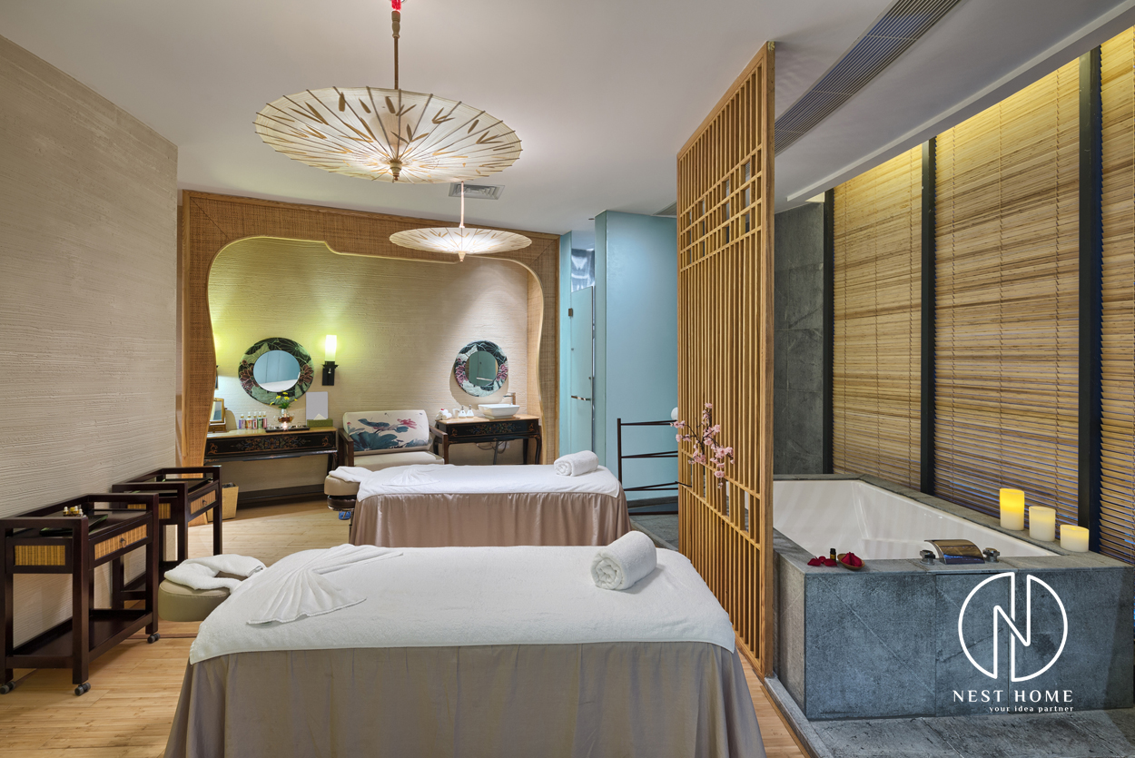 thiết kế nội thất spa