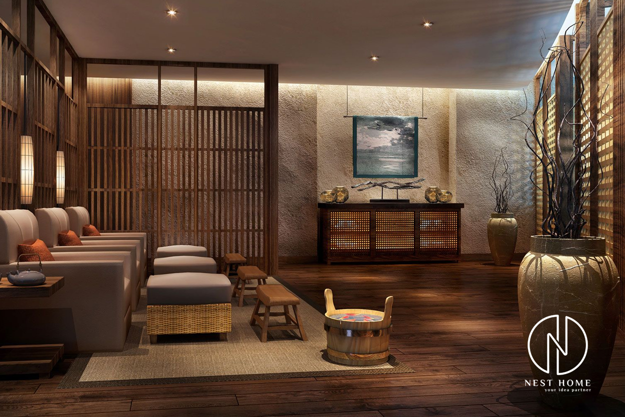 thiết kế nội thất spa thái nguyên