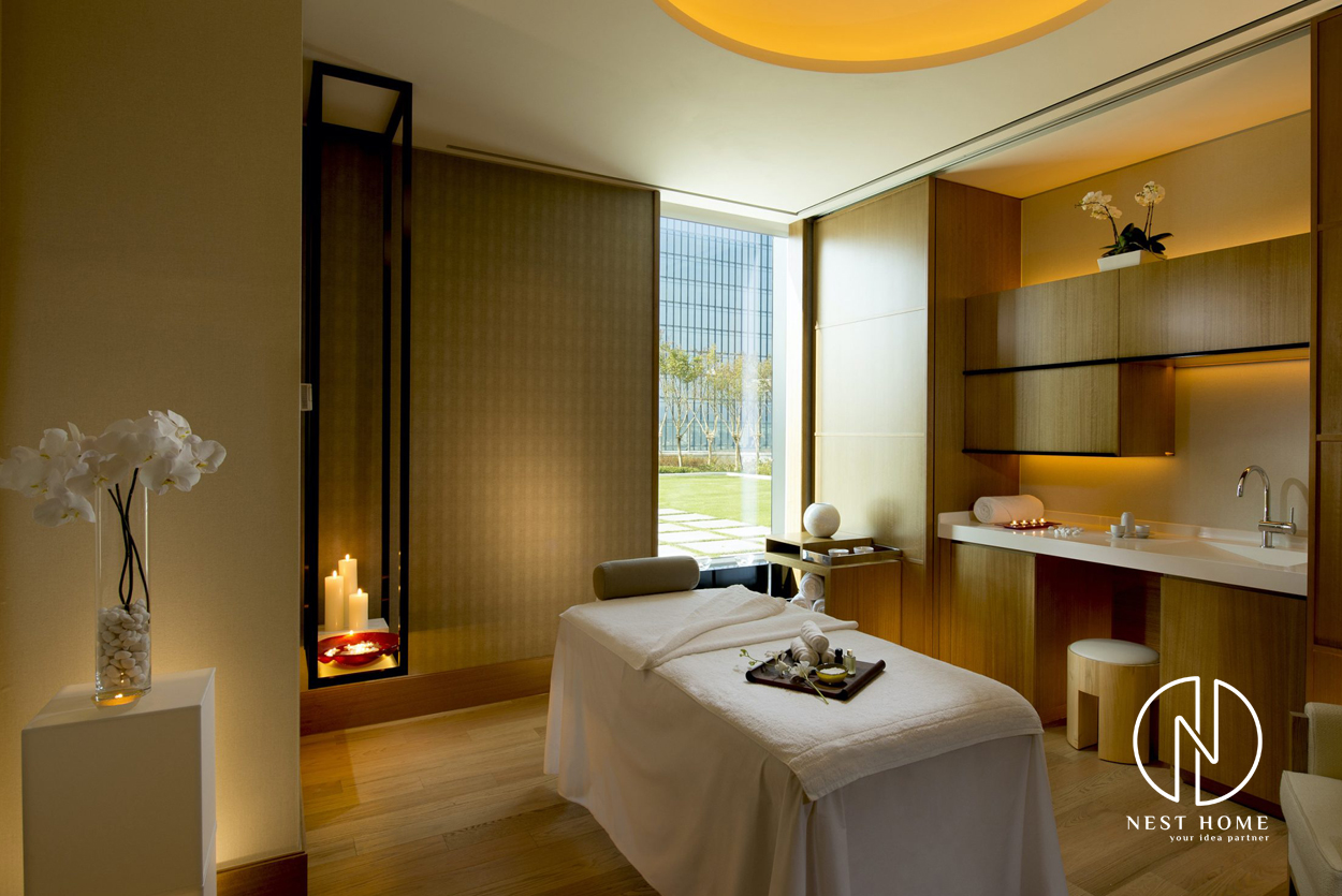 thiết kế nội thất spa hạ long